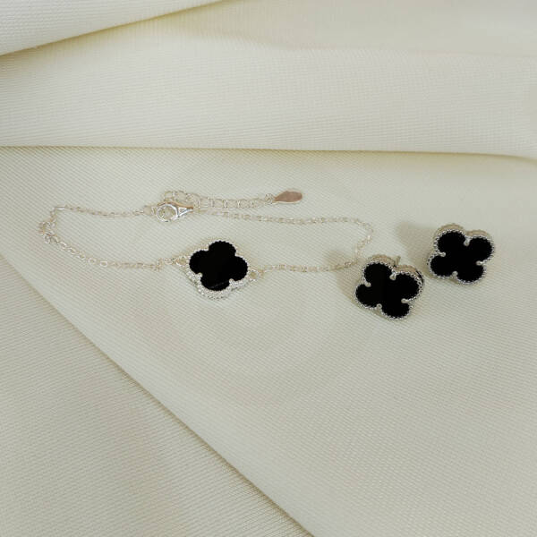 Pulsera Van Cleef Negra