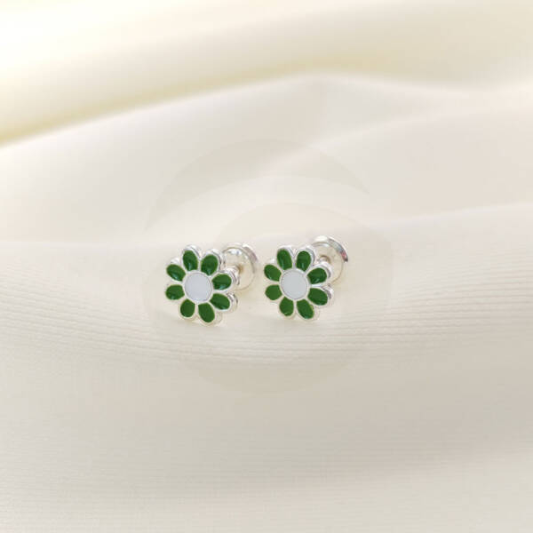 Topos Rosca Flor Verde
